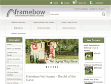 Tablet Screenshot of framebow.co.uk